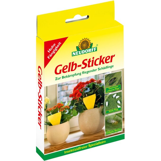 Neudorff Gelbsticker Trauermücken Falle plantlovers