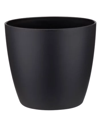 Übertopf Brussels 20 cm Schwarz