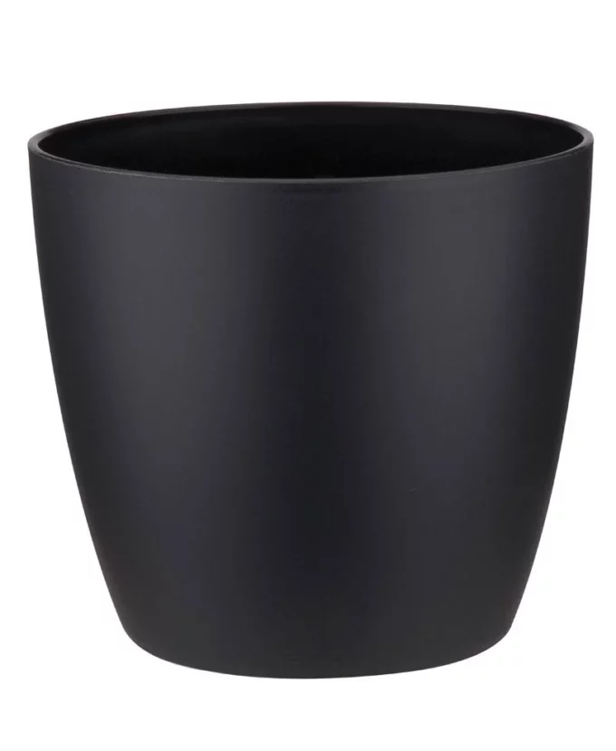 Übertopf Brussels 20 cm Schwarz